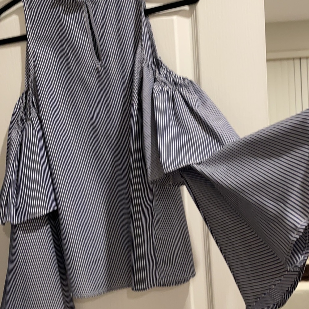 Scripted Striped Top - image 2